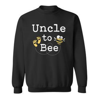 Uncle To Bee Funny Fathers Day Men Women Sweatshirt Graphic Print Unisex - Thegiftio UK