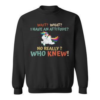 Unicor Attitude Really Sweatshirt - Monsterry CA