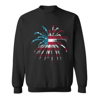 Usa Firework 4Th Of July Sweatshirt - Monsterry AU