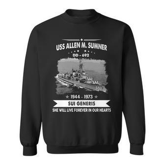 Uss Allen M Sumner Dd V2 Sweatshirt - Monsterry CA