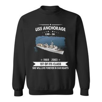 Uss Anchorage Lsd V2 Sweatshirt - Monsterry AU