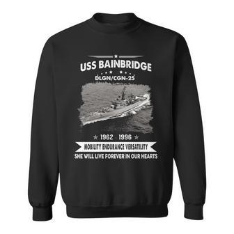 Uss Bainbridge Cgn 25 Dlgn Sweatshirt - Monsterry