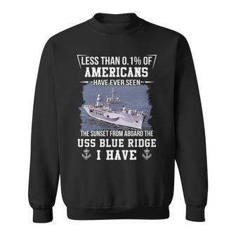 Uss Blue Ridge Lcc 19 Sunset Sweatshirt - Monsterry DE