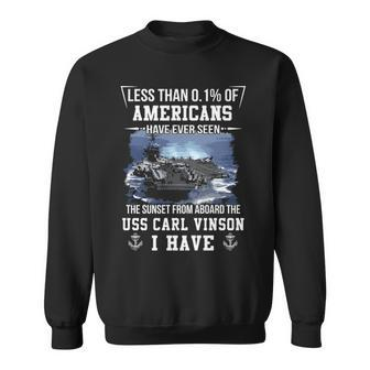 Uss Carl Vinson Cvn 70 Sunset Sweatshirt - Monsterry CA