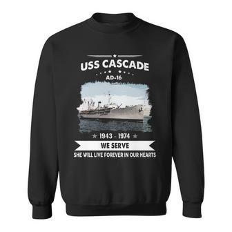 Uss Cascade Ad Sweatshirt - Monsterry UK
