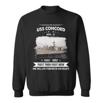 Uss Concord Afs Sweatshirt - Monsterry