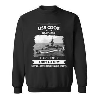 Uss Cook Ff Sweatshirt - Monsterry UK