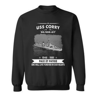 Uss Corry Dd V3 Sweatshirt - Monsterry UK