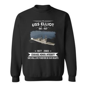Uss Elliot Dd V2 Sweatshirt - Monsterry