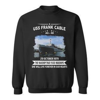 Uss Frank Cable As Sweatshirt - Monsterry