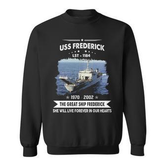 Uss Frederick Lst Sweatshirt - Monsterry