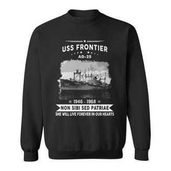 Uss Frontier Ad Sweatshirt - Monsterry CA