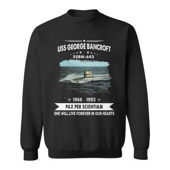 Uss George Bancroft Ssbn Sweatshirt - Monsterry AU