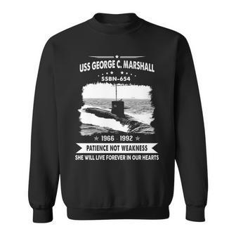 Uss George C Marshall Ssbn Sweatshirt - Monsterry AU