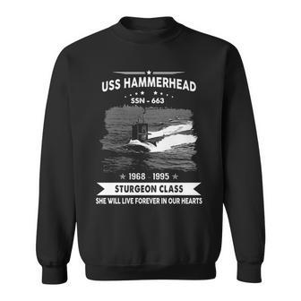 Uss Hammerhead Ssn Sweatshirt - Monsterry