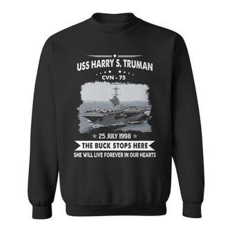 Uss Harry S Truman Cvn V2 Sweatshirt - Monsterry