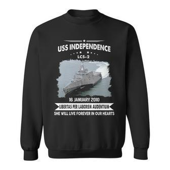 Uss Independence Lcs Sweatshirt - Monsterry AU