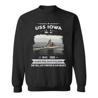Uss Iowa Bb Sweatshirt - Monsterry
