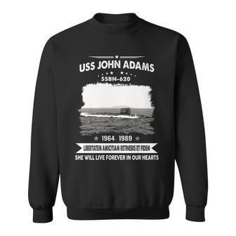 Uss John Adams Ssbn Sweatshirt - Monsterry UK