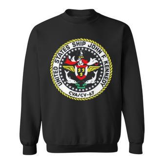 Uss John F Kennedy Cv 67 Cva Sweatshirt - Thegiftio UK