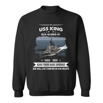 Uss King Dlg 10 Ddg Sweatshirt - Monsterry AU