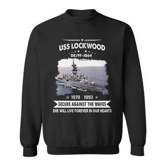 Uss Lockwood Ff 1064 De Sweatshirt - Monsterry