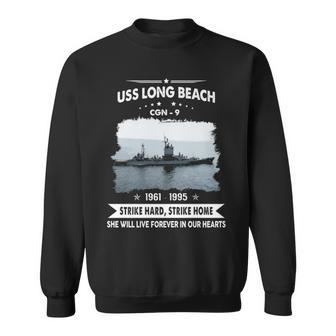 Uss Long Beach Cgn V2 Sweatshirt - Monsterry DE