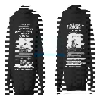 Uss Macdonough Dlg 8 Ddg Sweatshirt - Monsterry