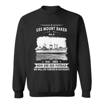 Uss Mount Baker Ae 4 Uss Mt Baker Sweatshirt - Monsterry CA