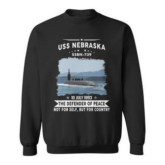 Uss Nebraska Ssbn V2 Sweatshirt - Monsterry UK