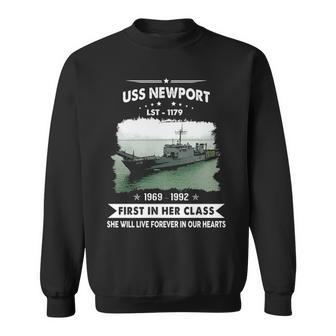 Uss Newport Lst Sweatshirt - Monsterry CA