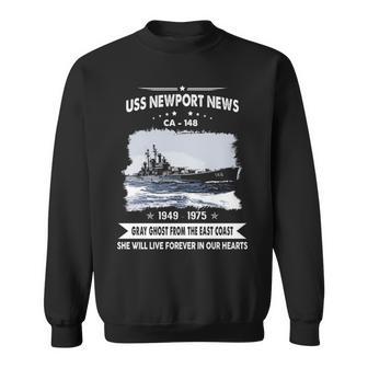 Uss Newport News Ca Sweatshirt - Monsterry AU