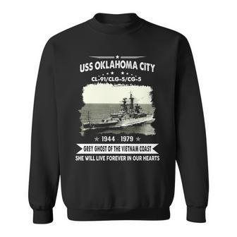 Uss Oklahoma City Clg 5 Cl V2 Sweatshirt - Monsterry