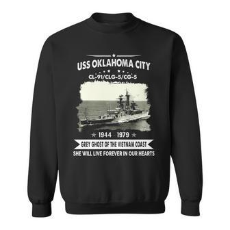 Uss Oklahoma Clg Sweatshirt - Monsterry