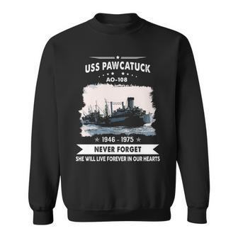 Uss Pawcatuck Ao V2 Sweatshirt - Monsterry