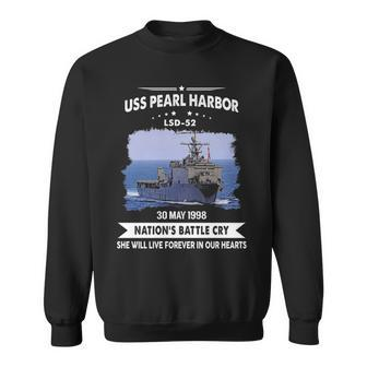 Uss Pearl Harbor Lsd Sweatshirt - Monsterry CA