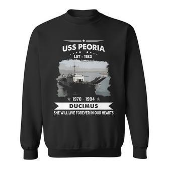 Uss Peoria Lst Sweatshirt - Monsterry CA