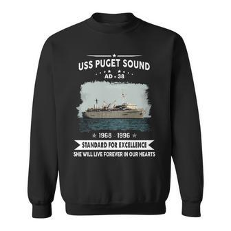 Uss Puget Sound Ad Sweatshirt - Monsterry