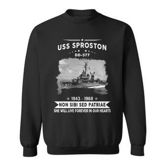 Uss Sproston Dd Sweatshirt - Monsterry