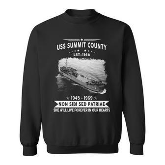 Uss Summit County Lst Sweatshirt - Monsterry CA