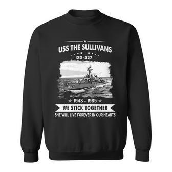 Uss The Sullivans Dd Sweatshirt - Monsterry DE