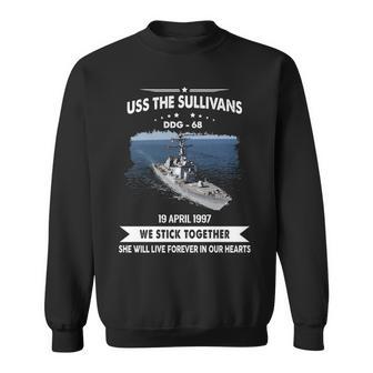 Uss The Sullivans Ddg Sweatshirt - Monsterry AU