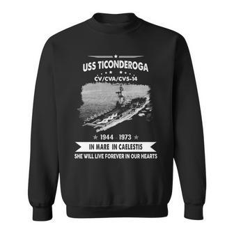 Uss Ticonderoga Cv V2 Sweatshirt - Monsterry