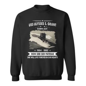 Uss Ulysses S Grant Ssbn Sweatshirt - Monsterry