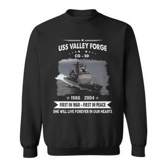 Uss Valley Forge Cg Sweatshirt - Monsterry DE