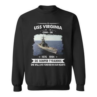 Uss Virginia Cgn Sweatshirt - Monsterry AU