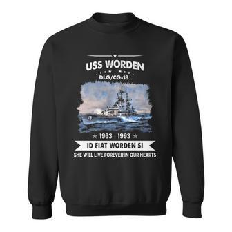 Uss Worden Dlg 18 Cg Sweatshirt - Monsterry UK
