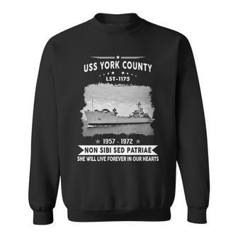 Uss York County Lst Sweatshirt - Monsterry CA