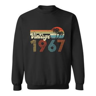 Vintage 1967 Made In 1967 55Th Birthday Gift 55 Year Old Sweatshirt - Monsterry