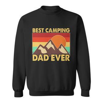Vintage Colors Best Camping Dad Ever Tshirt Sweatshirt - Monsterry DE